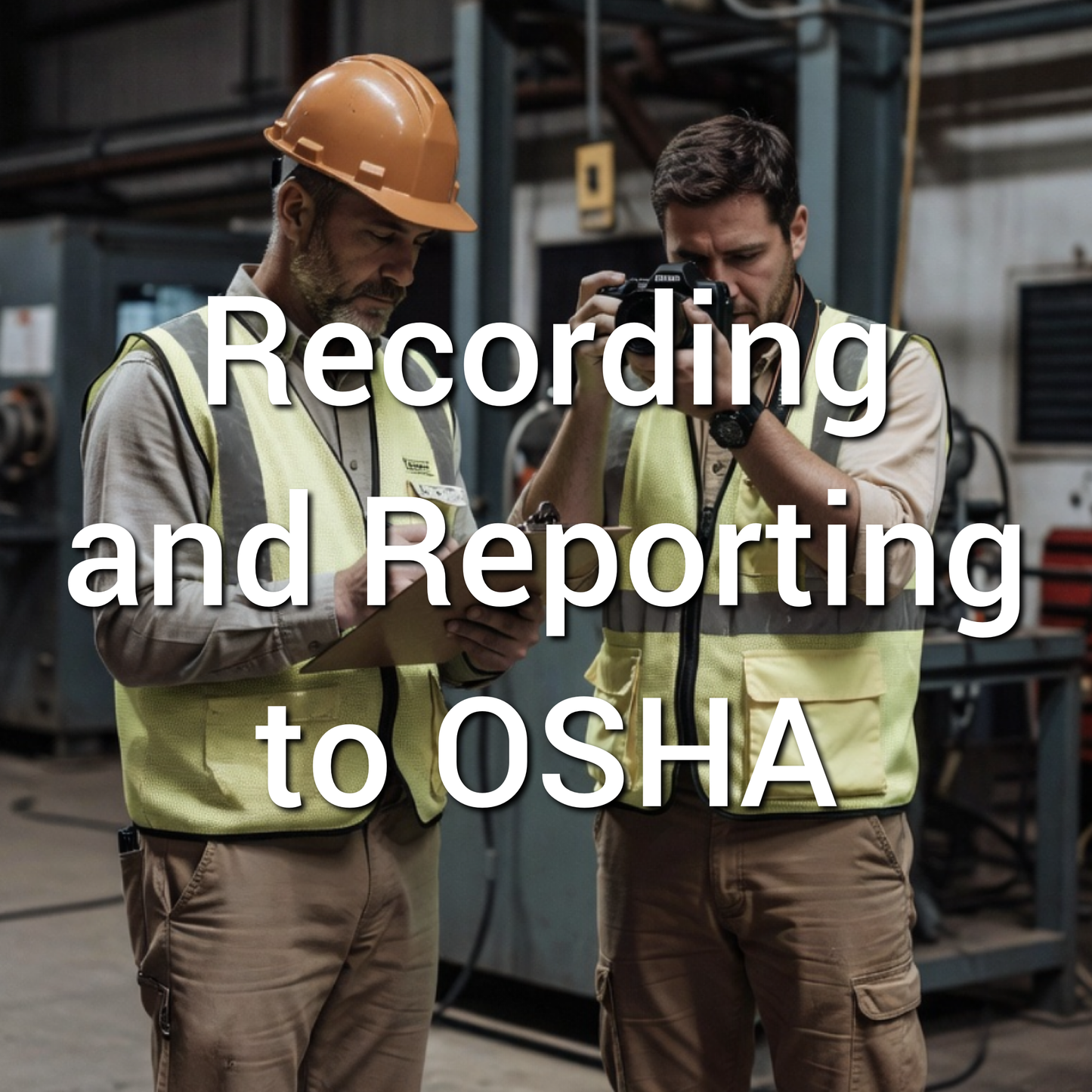 Recording and Reporting to OSHA